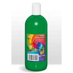 Farba plakatowa 500ml zieleń trawiasta