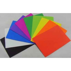 Samoprzylepna pianka PVC z brokatem A4 10 szt. mix kolorów GK410B