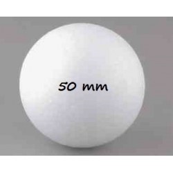 Styropianowa kula 50mm opakowanie 24 szt.