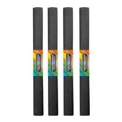 Krepina 10 rolek 50x200cm CZARNA