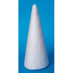 Stożek styropianowy 15cm