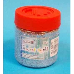 Brokat sypki srebrny  56g