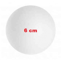 Kula - Bombka styropianowa średnica 6cm