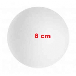 Kula - Bombka styropianowa średnica 8cm