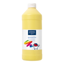 Farba plakatowa temperowa 1000ml żółta