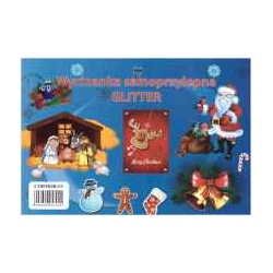 Wycinanka samoprzylepna A4 Glitter 6 ark.