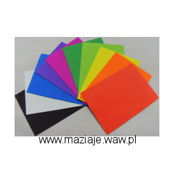 Guma zamszowa (Pianka PVC) A4 10 szt. mix kolorów G410