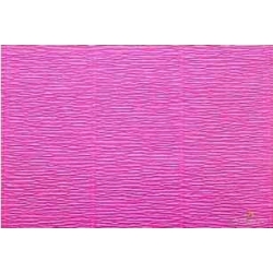 Krepina SUPER 180g/m2 50cm x 2,5m intensywna różowa (NR551)