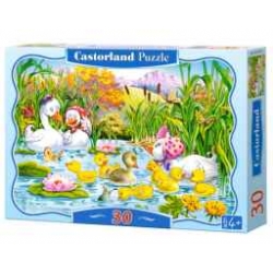 Puzzle konturowe CLASSIC 30 el. Brzydkie kaczątko