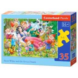 Puzzle CLASSIC 35 el. Śpiąca Królewna