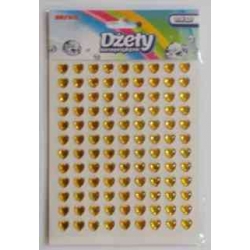 Dżety samoprzylepne SERCA żółte 108 szt. DS 54